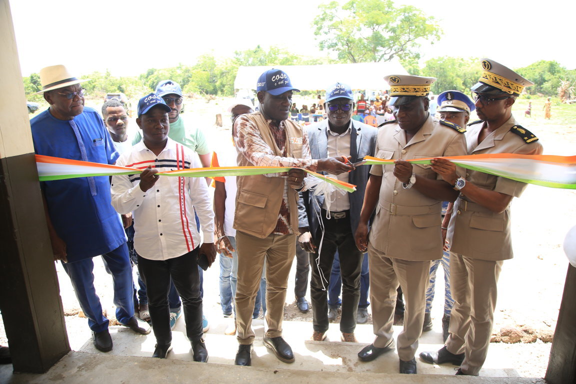 REMISE OFFICIELLE D’INFRASTRUCTURES DE BASE AUX POPULATIONS…