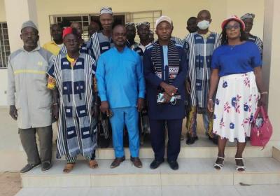 Rencontre avec les Chefs de villages de Lataha à l'antenne COSO de Korhogo